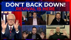 Don’t Back Down! with Hank Kunneman, Tony Suarez, Robby Dawkins and Mario Murillo (Feb. 2)